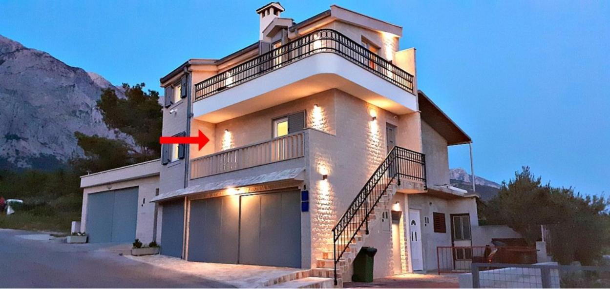 Stone House Bonaca Daire Baška Voda Oda fotoğraf